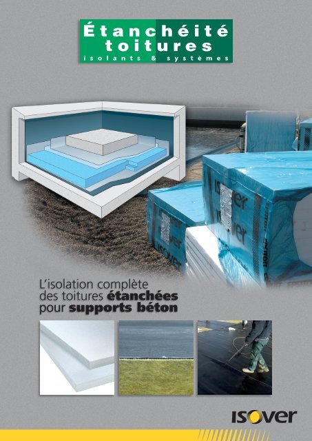 Solutions Etanchéité de toiture sur support béton - Isover