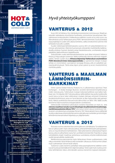 vahterus news 1/2013