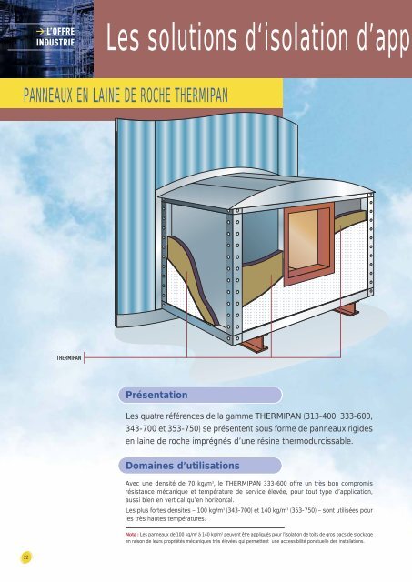 Thermique industrielle - Isover