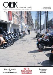 ACTIE tegen overlast Snorscooters! - Fietsersbond Amsterdam