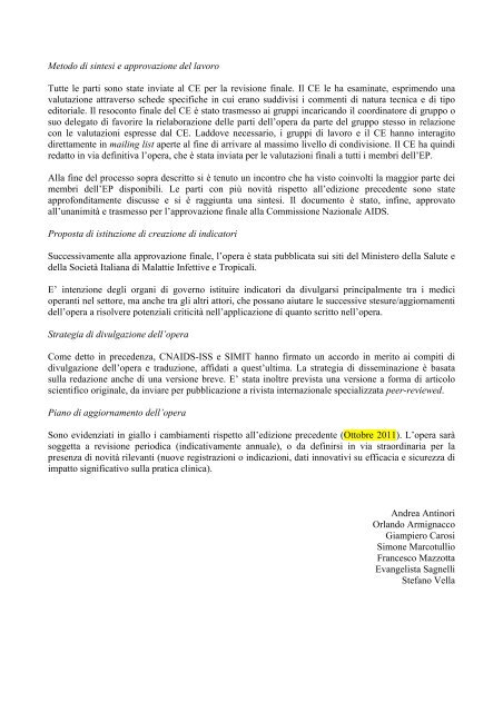 Linee Guida Italiane HIV 2012.pdf - SIMaST