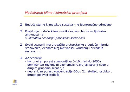 KLIMATSKE PROMJENE U HRVATSKOJ