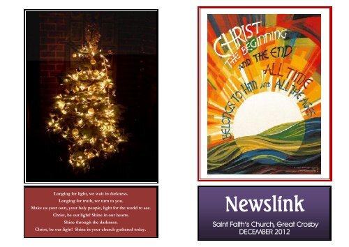 December 2012 - St Faith's home page