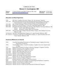 Steven C. Cunningham, MD - The Pancreapedia