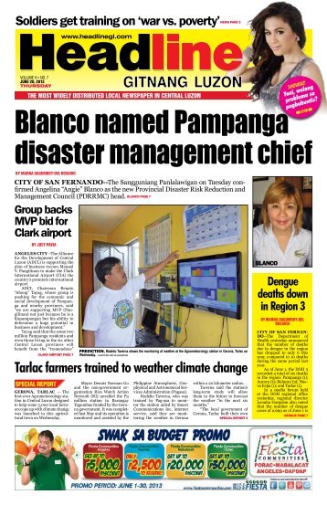 Tarlac farmers trained to weather climate change - Headline Gitnang ...