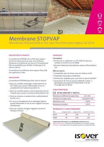 Membrane STOPVAP - Isover