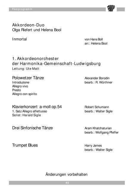 AVB-Festzeitschrift - Akkordeonvereinigung Bietigheim e.V.