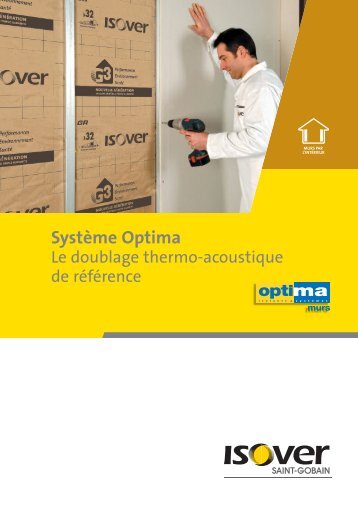 Système Optima murs - Isover