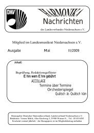 Nachrichten - DHV-Niedersachsen