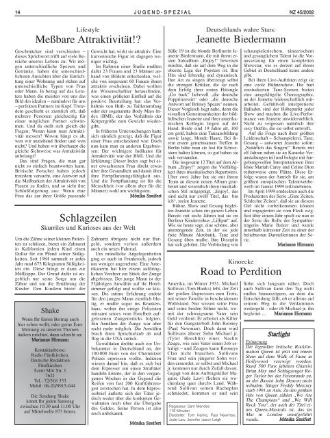 UUnnngggaaarrrnnndddeeeuuutttsssccchhheee - Neue Zeitung