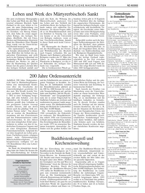 UUnnngggaaarrrnnndddeeeuuutttsssccchhheee - Neue Zeitung