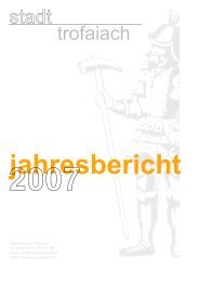 Jahresbericht 2007 - Peter Rosegger Hauptschule
