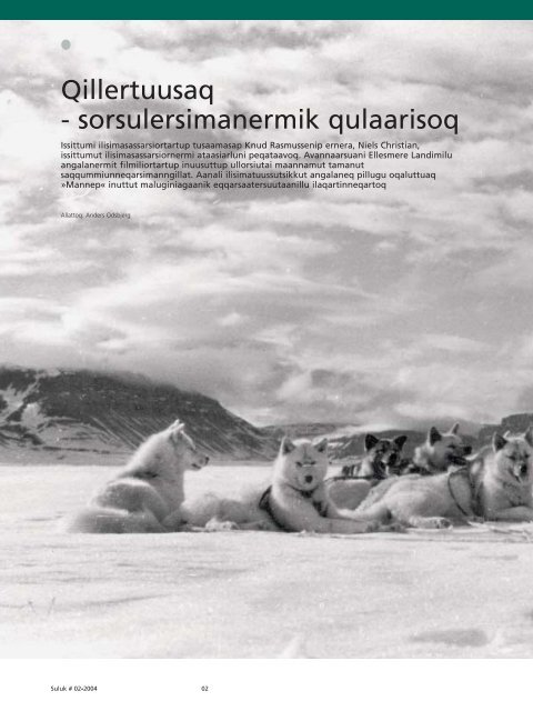 2004 # 02 Tigoriannguaruk! Tag suluk med hjem ... - Air Greenland