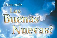 Has Oido Las Buenas Nuevas? Sample - Christian Light Publications