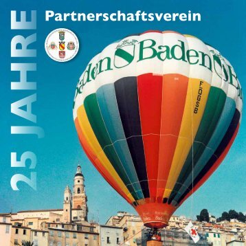 Chronik: 25 Jahre Partnerschaftsverein - Baden-Baden
