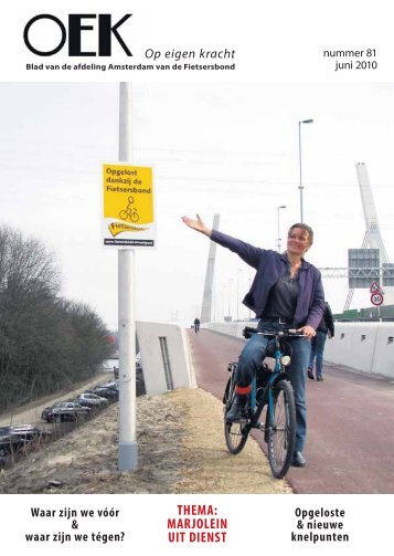 THEMA: MARJOLEIN UIT DIENST - Fietsersbond Amsterdam