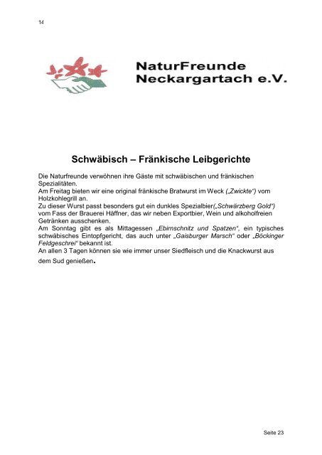 Hobbykünstler auf der Hocketse - Neckargartach Online