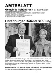 Ehrenbürger Roland Schilling - CDU
