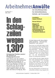 Rundbrief Nr. 6 (PDF) - Arbeitnehmer AnwÃ¤lte