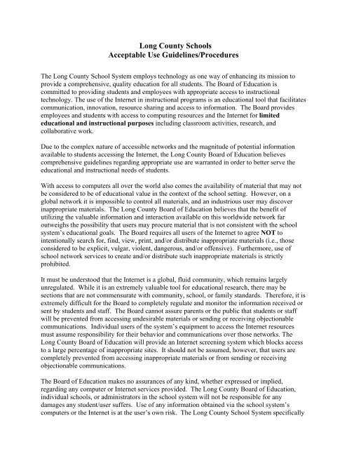 internet-acceptable-use-policy-long-county-schools