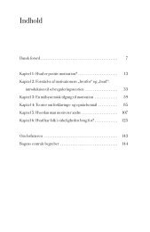 Indholdsfortegnelse og forord (pdf) - Forlaget Mindspace