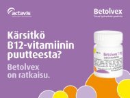 B12-vitamiinin puutos