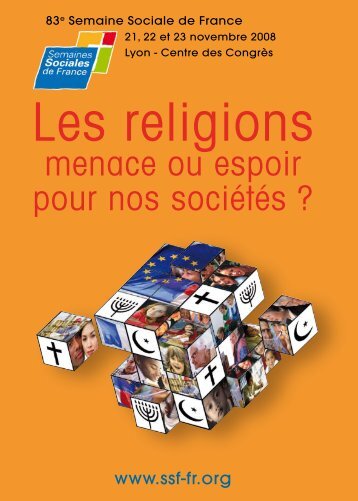 Programme de la session - Les Semaines Sociales de France