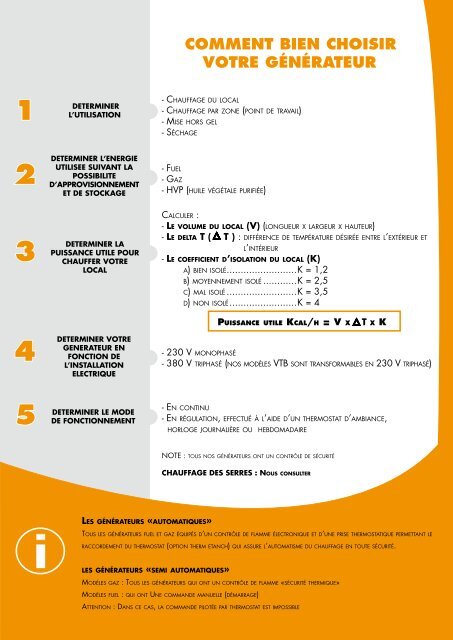 SOMMAIRE - Techni-Contact