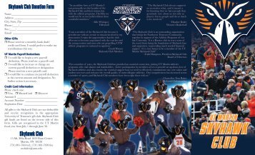 UT Martin Skyhawk Club - UTM Sports