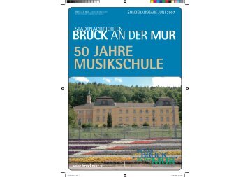 Sonderamtsblatt Musikschule - Bruck an der Mur