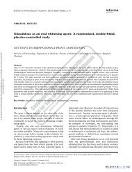 Glutathione as an oral whitening agent: A randomized, double-blind ...