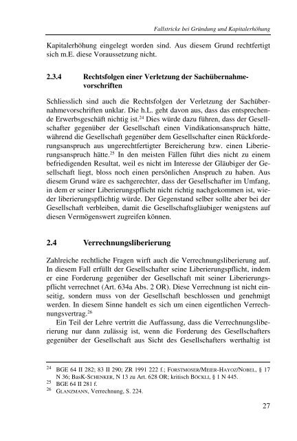 Entwicklungen im Gesellschaftsrecht VI - Baker & McKenzie