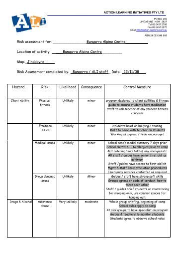 assessement activity Risk assessment template this activity will be conducted in accordance with this risk assessment, implementing the control measures outlined in step three. assessement activity Risk assessment template this activity will be conducted in accordance with this risk assessment, implementing the control measures outlined in step three.