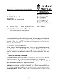 amt der steiermärkischen landesregierung - GIS-Steiermark