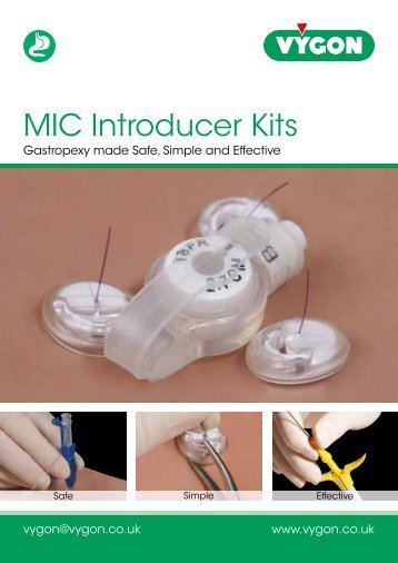 MIC Introducer Kit - Vygon (UK)