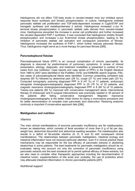 review of literature on clinical pancreatology - The Pancreapedia