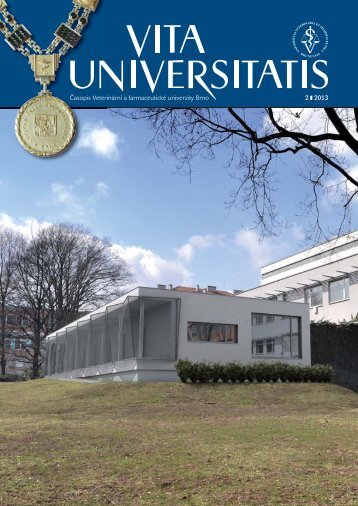 Äasopis VeterinÃ¡rnÃ­ a farmaceutickÃ© univerzity Brno 2 I 2013
