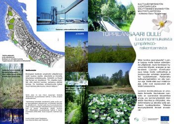 Toppilansaari OULU - Luonnonmukaista ympäristörakentamista esite