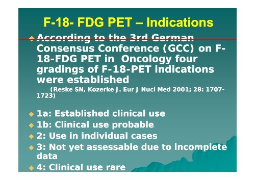 Role of PET Role of PET-CT in Pulmonary Malignancy