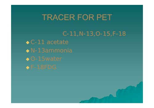 Role of PET Role of PET-CT in Pulmonary Malignancy