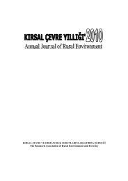 The Research Association of Rural Environment and Forestry