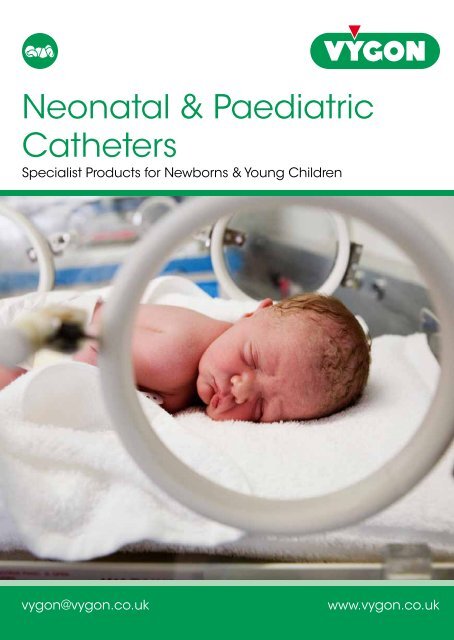 Neonatal & Paediatric Catheters (4MB) - Vygon (UK)