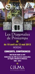 Les Diagonales de Printemps - Moissac