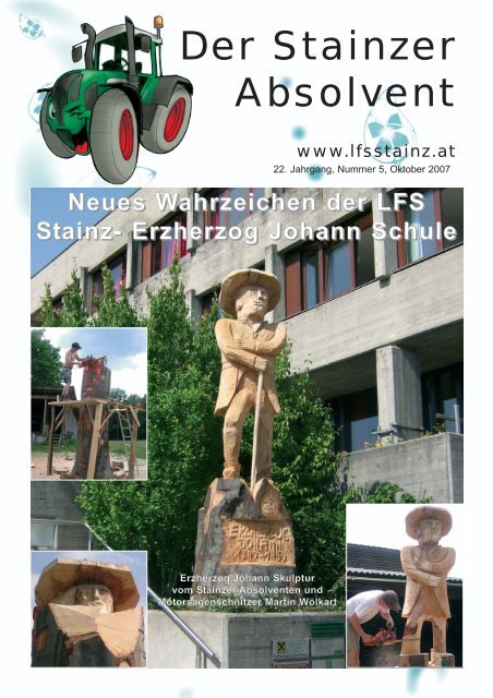 Neues Wahrzeichen der LFS Stainz