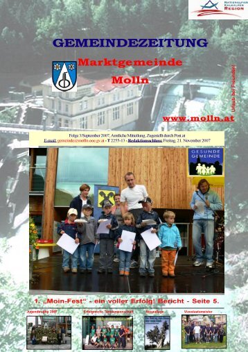 Ausgabe 3/September 2007 (1,39 MB) - Molln