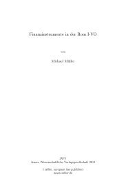 Finanzinstrumente in der Rom I-V0