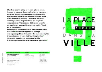 Carton d'invitation - (CAUE75) Paris