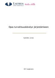 TurvallisuuskÃ¤vely - Lapsen ja nuoren HyvÃ¤ Arki