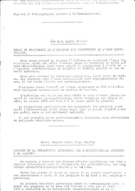 VI ReuniÃ³n Anual, Barcelona, 2-4 abril 1955