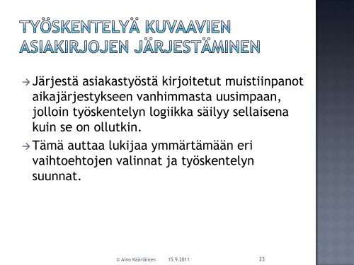 Dokumentointi sosiaalityön näkyväksi tekemisen ... - Sosiaalikollega